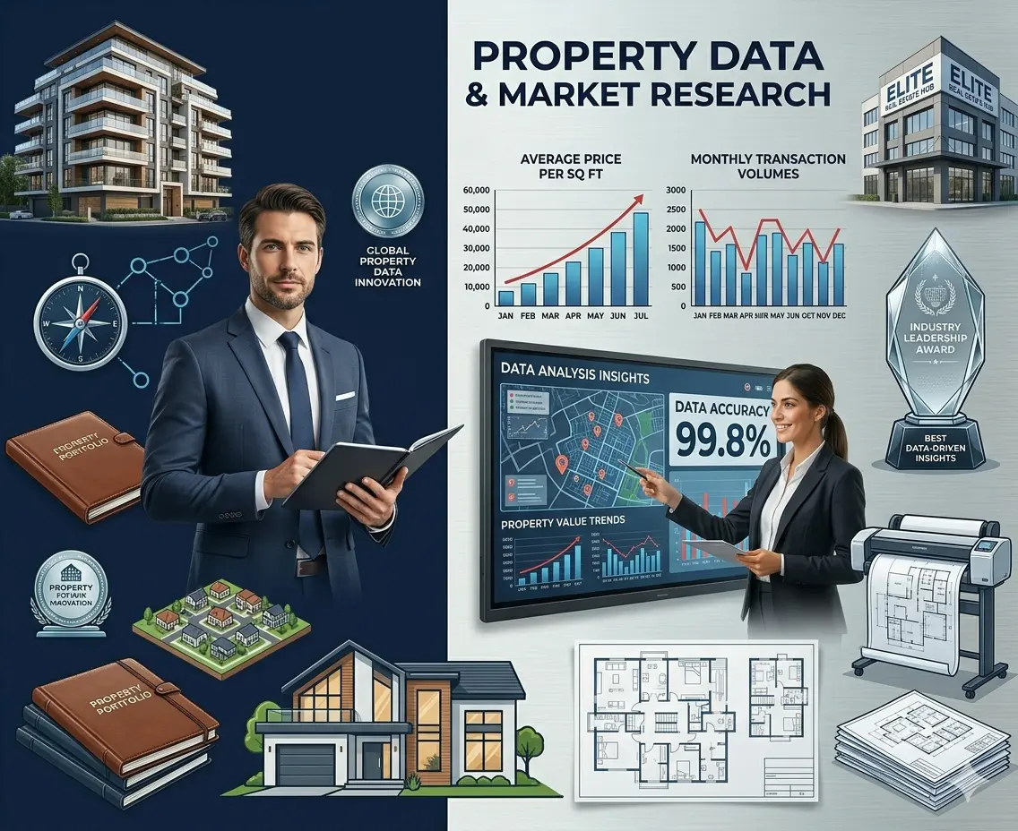 Empowering a Real Estate Firm with Accurate Property Data and Market Research Insights