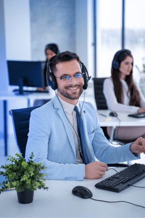 Call Center Man