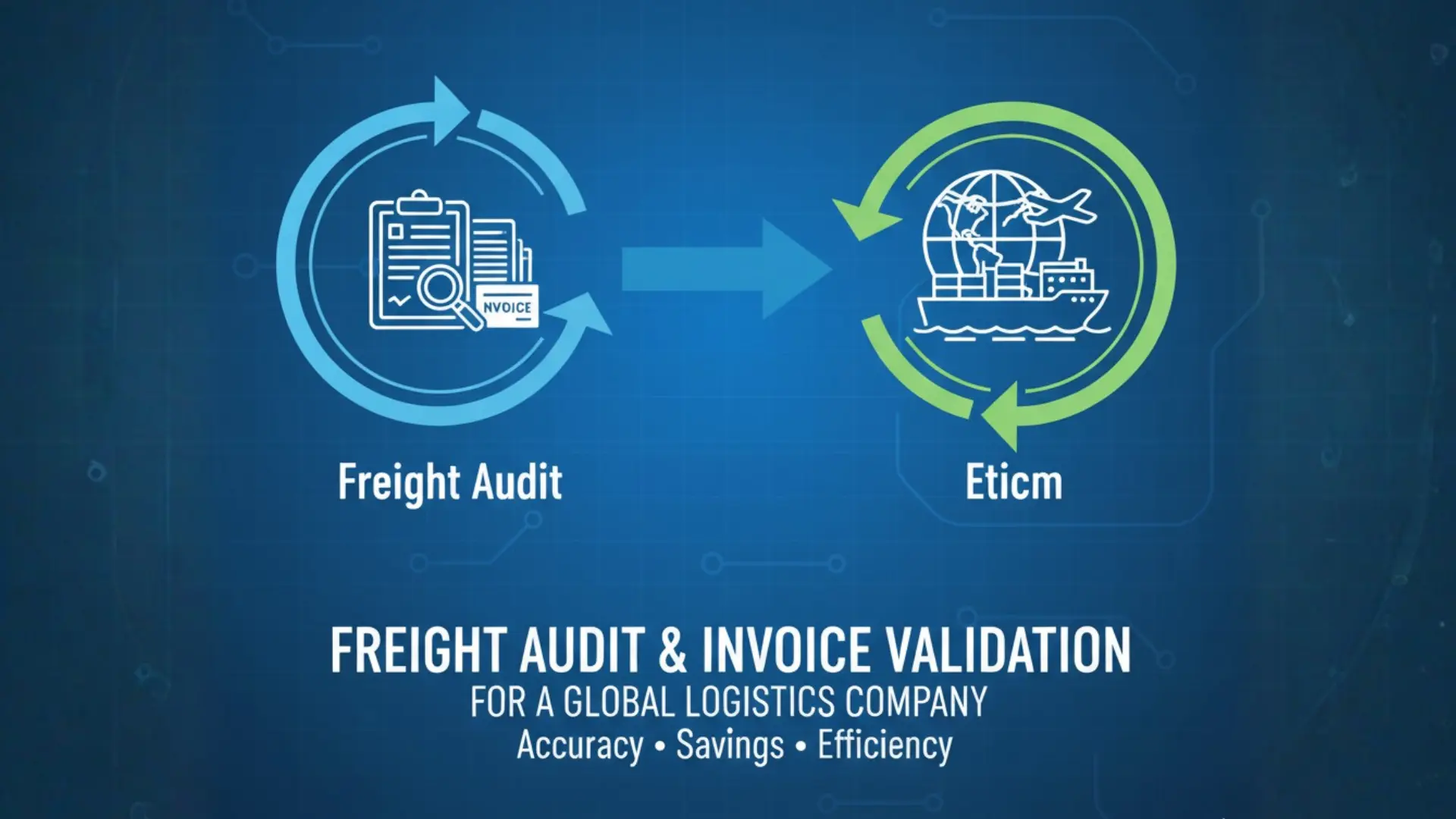 Freight Audit and Invoice Validation for a Global Logistics Company